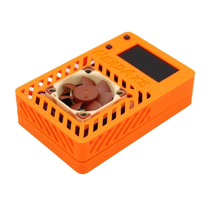 Nerdaxe Miner 500Gh/S Nerdminer 15W Bitaxe BTC с дисплеем 1 9 дюйма Lottery Модернизированный бесшумный