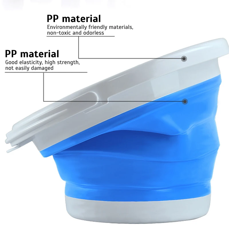 Портативное складное ведро для воды