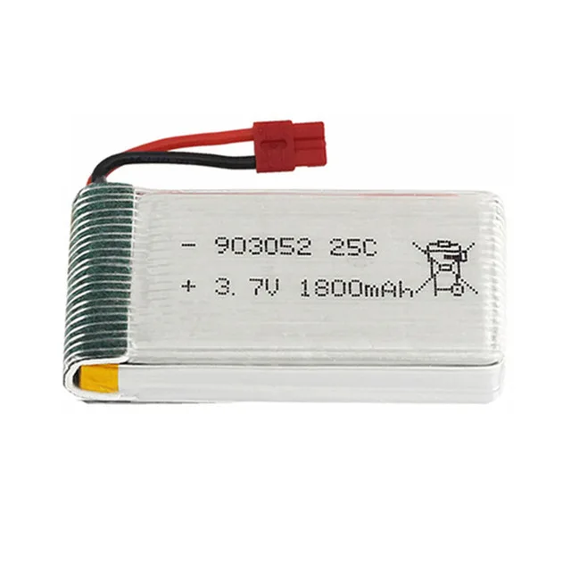 Зарядное устройство Lipo 1800 мАч 3 7 В для KY601S SYMA X5 X5S X5C X5SH X5SW M18 H5P HQ898 H11D H11C T64 T04 T05 F28