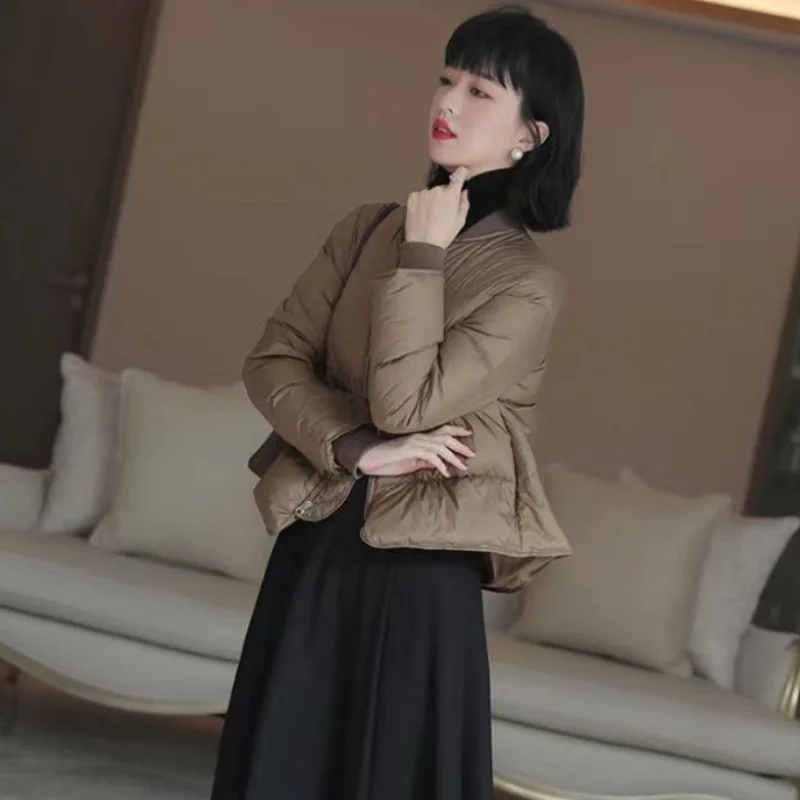 Loose Warm Women Parkas Down Cotton Coat Winter Down Jacket for Women Short Puffer Jackets Female Luxury Designer Elegant Clothe