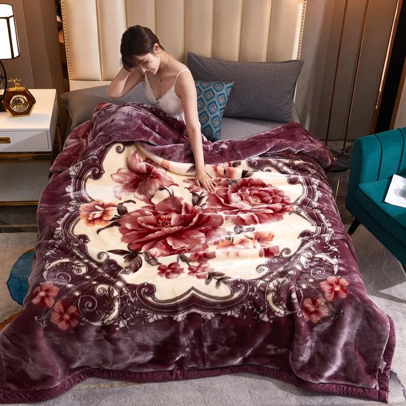 Флисовое одеяло King