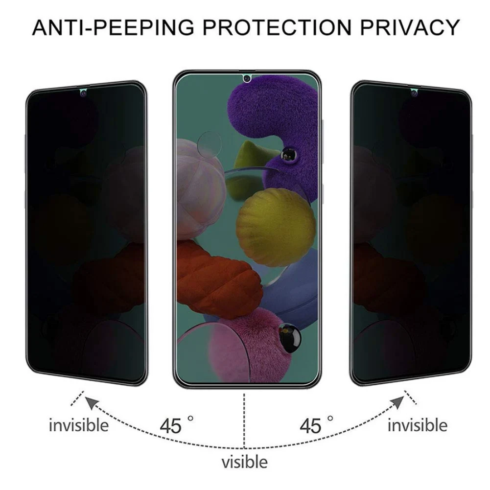 

Anti-Peep for Samsung S20 FE Privacy Screen Protector Protective Film Case Friendly Cell Phone Screen Protector Free Shipping