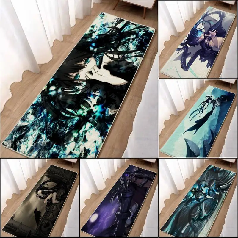 

Коврик для кухни Black Rock Shooter, ковер для спальни, гостиной, Придверный коврик, домашний Коврик для прихожей, напольный коврик для ванной, проти...