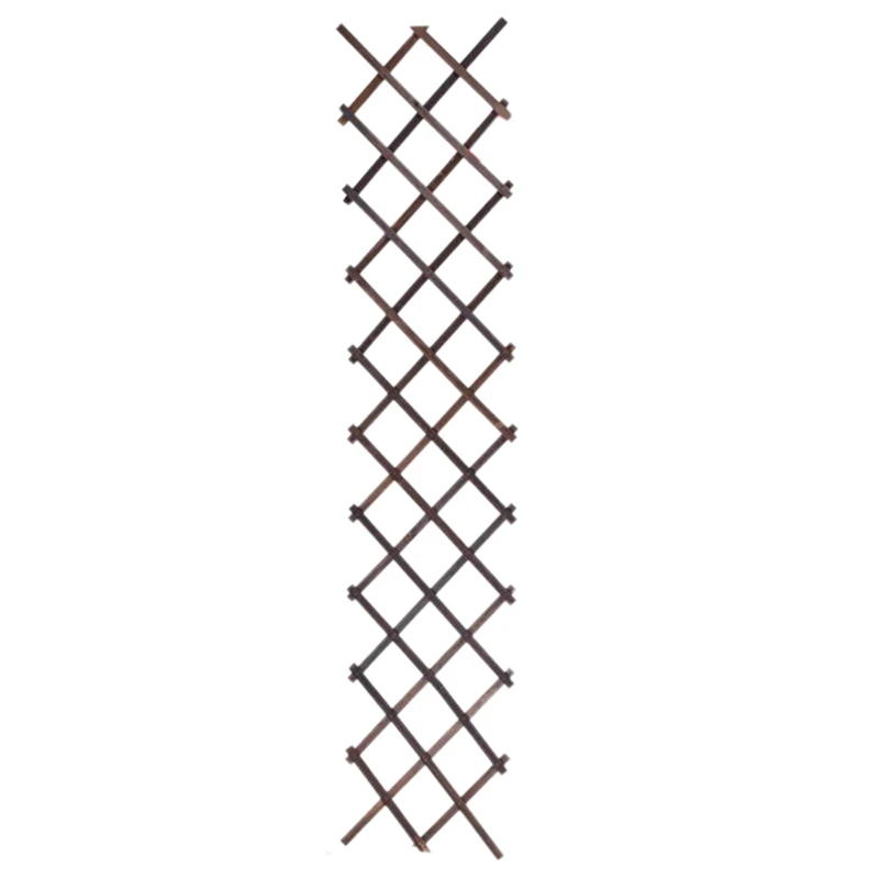 

Expanding Wooden Garden Wall Fence Panel Plant Climb Trellis Support Decorative Garden Fence For Home Yard Garden-ABUX