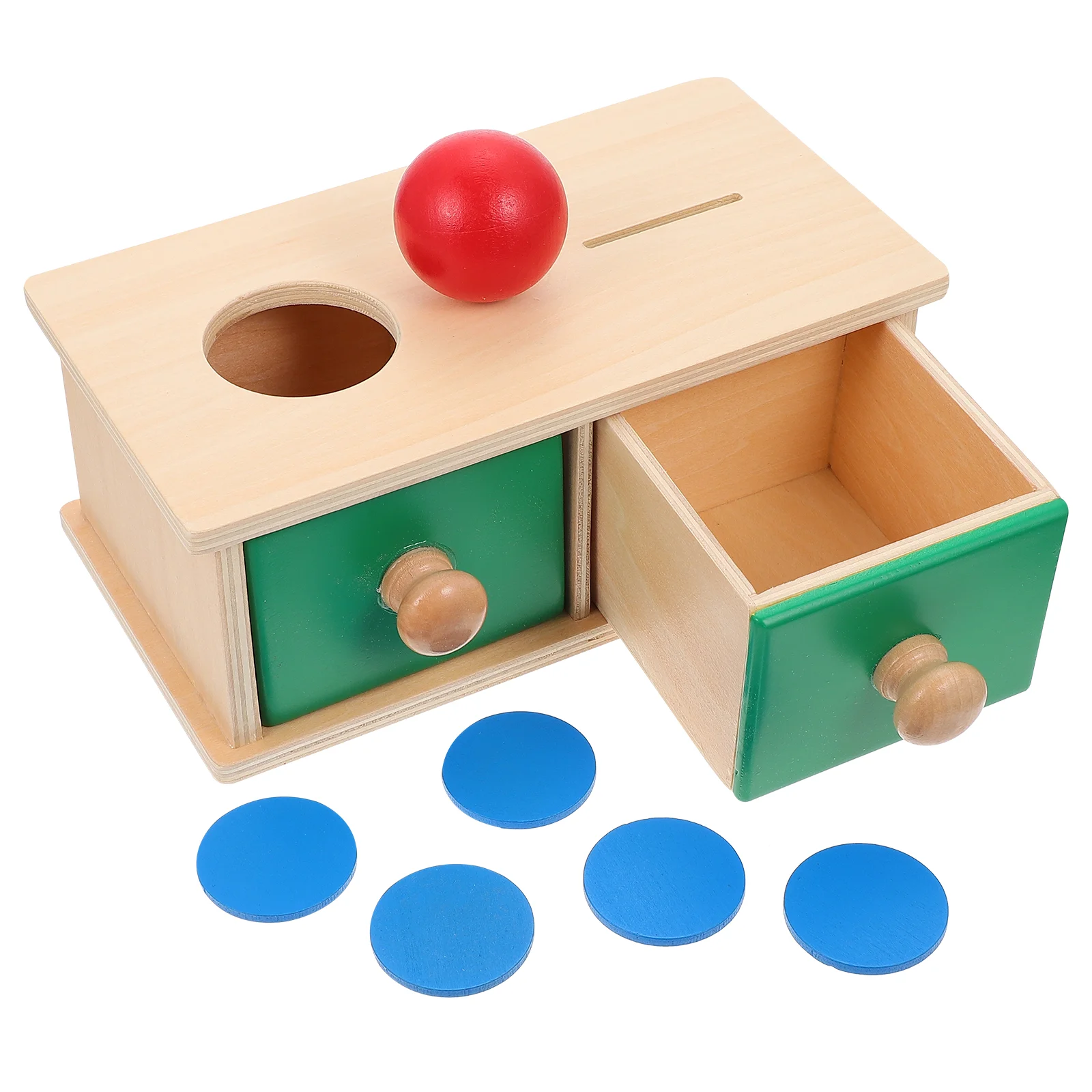 

Drawer Target Box Educational Playthings Baby Toys Montessori Teaching Aids Meaningful Toddler Wooden Cognitive Children