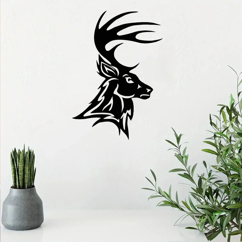 Увлекательный металлический знак Олень для кабины — интригующий внутренний