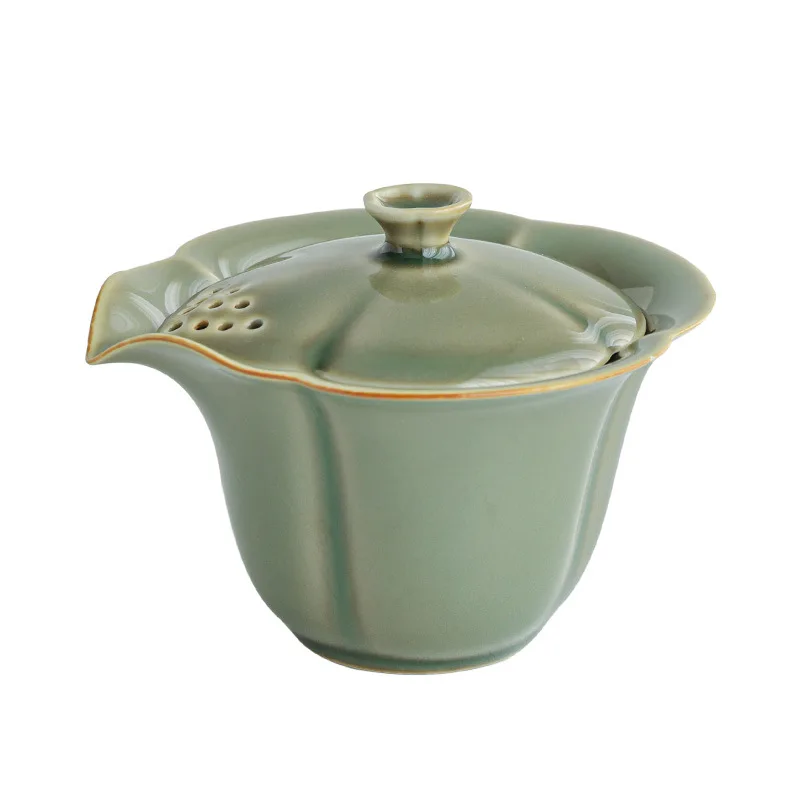 Yue Kiln Celadon Tureen китайский бытовой высококачественный набор чашка для фильтрации