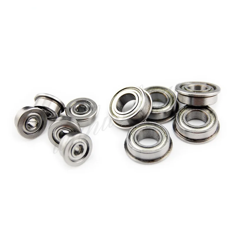 

20pcs Miniature Flange Bearing MF52ZZ MF62ZZ MF63ZZ MF74ZZ MF83ZZ MF84ZZ To MF148ZZ Thin Wall Metal Shielded Flanged Bearings