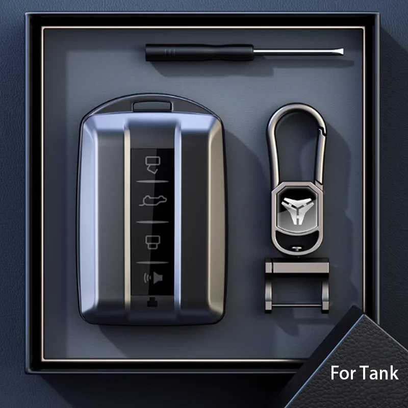 

Чехол для автомобильного ключа из ТПУ, полный чехол, защитный держатель для Great Wall GWM WEY TANK 300 500 Tank300 Tank500, аксессуары для ключей