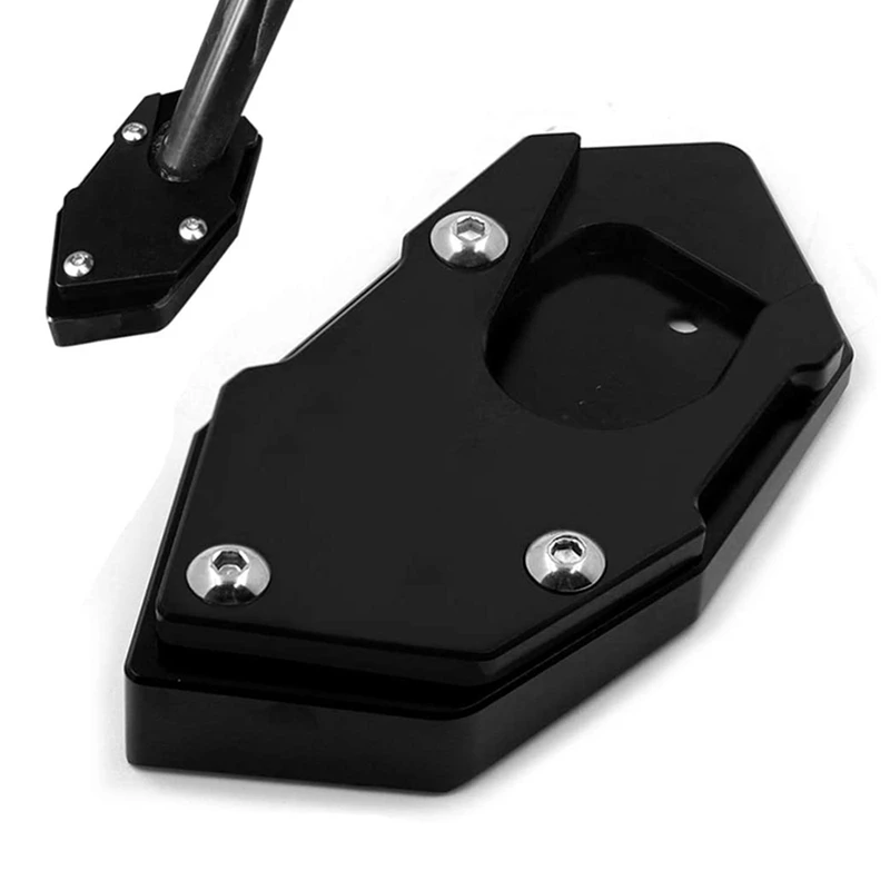 

Motorcycle Kickstand Extension Pad Aluminum Foot Side Support Stand Plate for Honda CBR650R CB650R 2019 2020