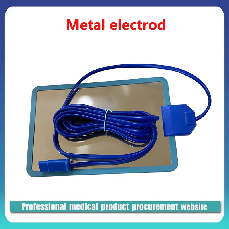 HUTONG высокочастотный Электрический Нож подключение металлическая электрода пластина PE01 плоская головка