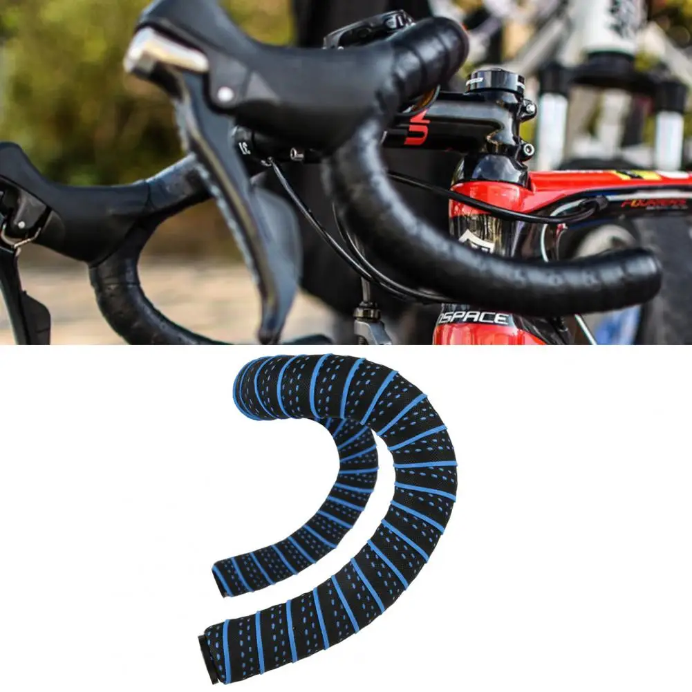 

Хорошая накидка на руль велосипеда, моющаяся накидка на руль из искусственной кожи для дорожных гонок, наружный продукт, ленты на руль велос...