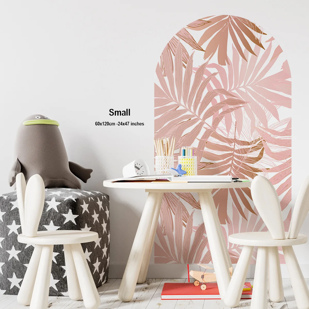 Креативная самоклеящаяся Настенная Наклейка с изображением растений в