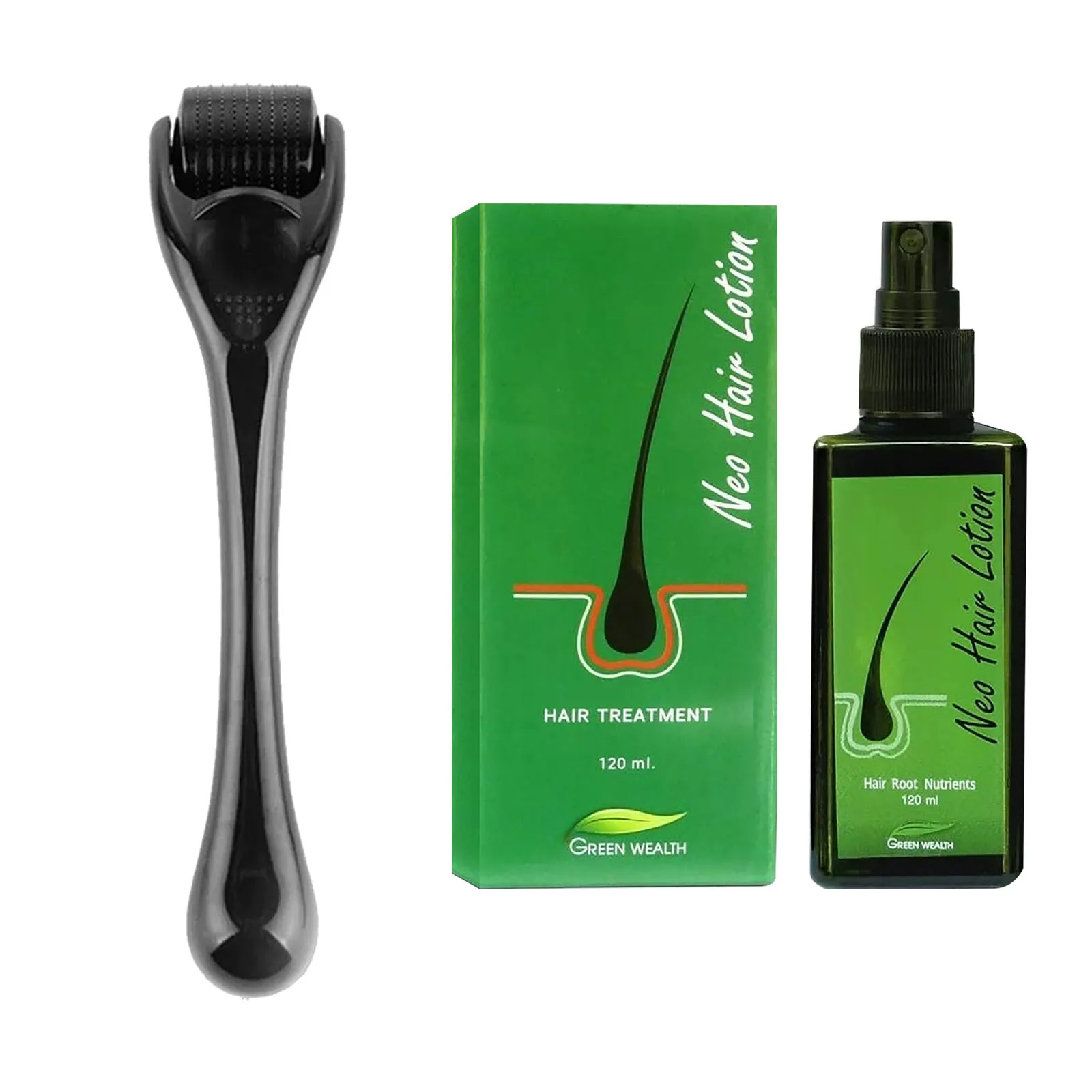 Оригинальное масло для роста волос Neo 120 мл тайское лосьон новая упаковка