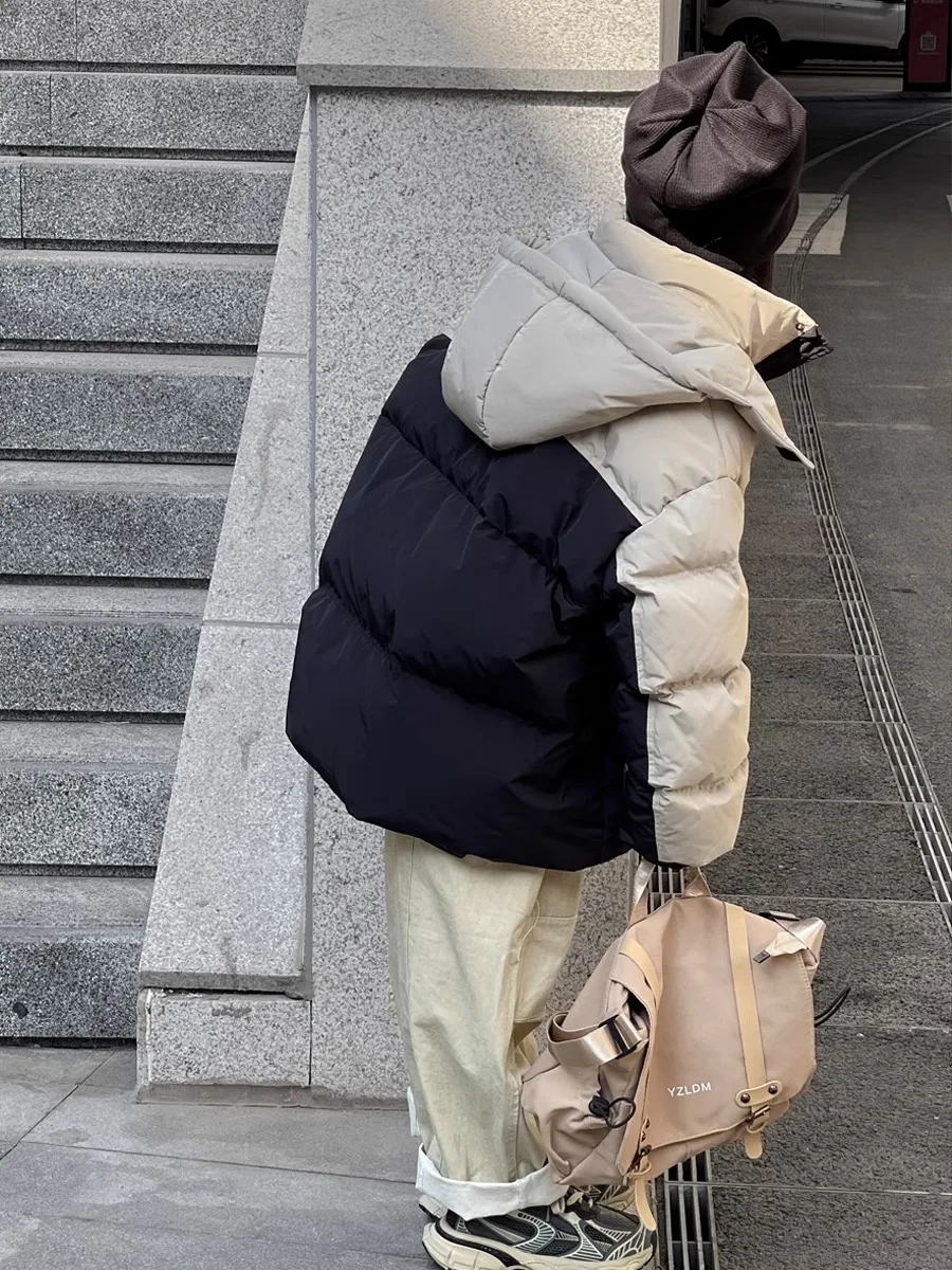 Детский пуховик с капюшоном на Возраст 4-12 лет