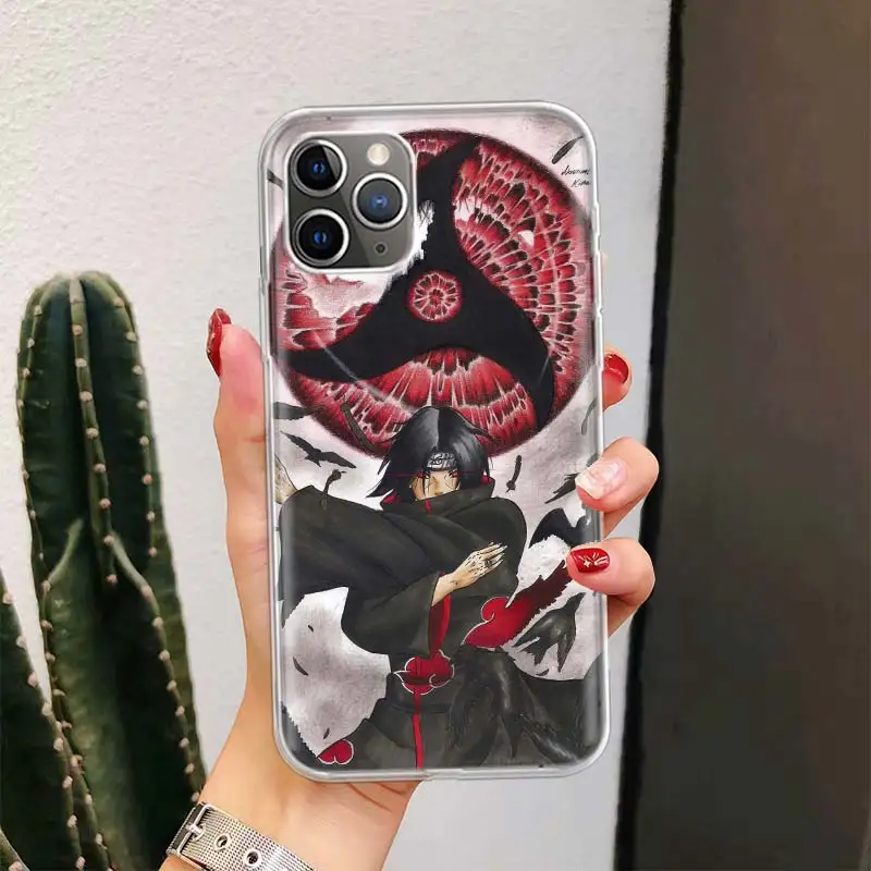 Чехол Uchiha Itachi Sasuke для iPhone 11 13 Pro Max 12 Mini Phone X XS XR 6 6S 8 7 Plus SE Apple 5 |