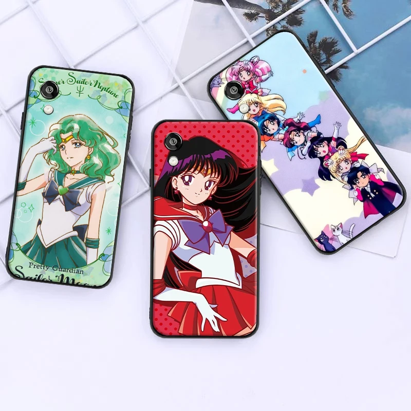 

Bandai Sailor Moon Anime For Huawei P Smart Z 2019 2020 P20 P30 Lite Pro Phone Case Soft Silicone Cover Funda Black Carcasa