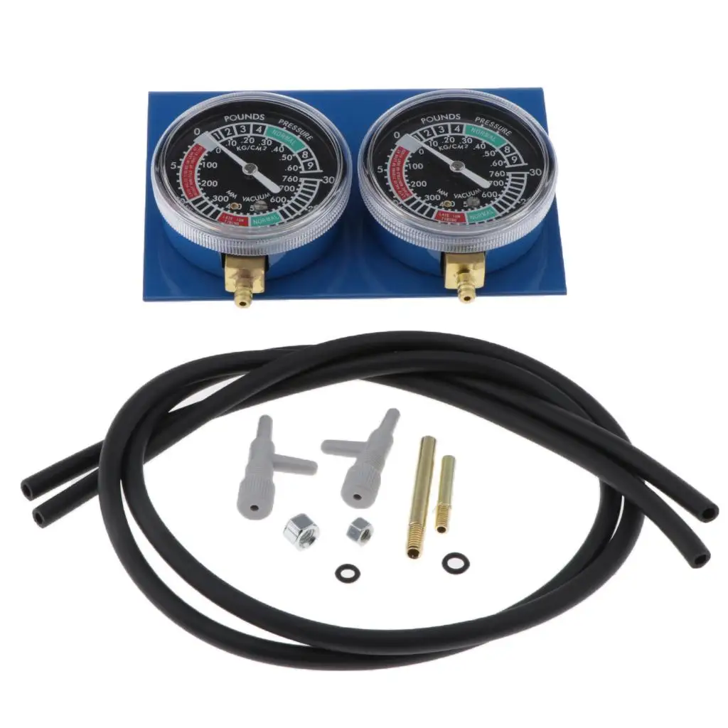 

Motorcycle Carb Carburettor Vacuum Balancer Gauge For 2 Cylinder Gauges Kit
