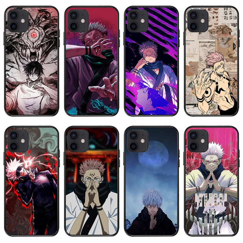 

Anime Jujutsu Kaisen Gojo Satoru Dragon Ball Case for IPhone 11 12 13 14 15 Pro Max Plus Phone Cover Back Shell Toy Gift