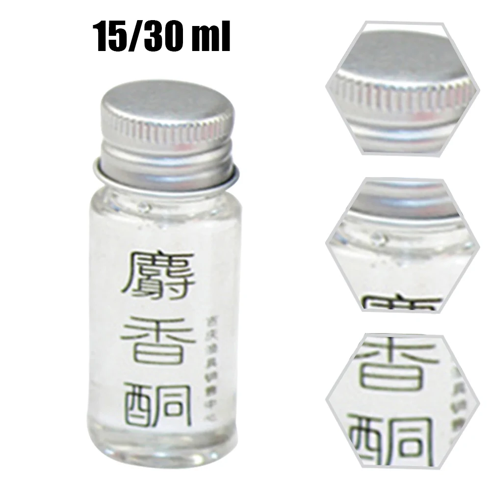 

15/30ml Carp Fishing Bait Scent Additives Attractant Muskone Smell Flavor Liquid Concentrate Musk Ketone Additive Bait Medicine