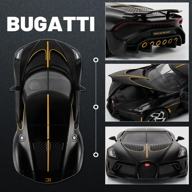 Модель спортивной машины Supercar 1:24 из сплава под давлением модель сцены со звуком и