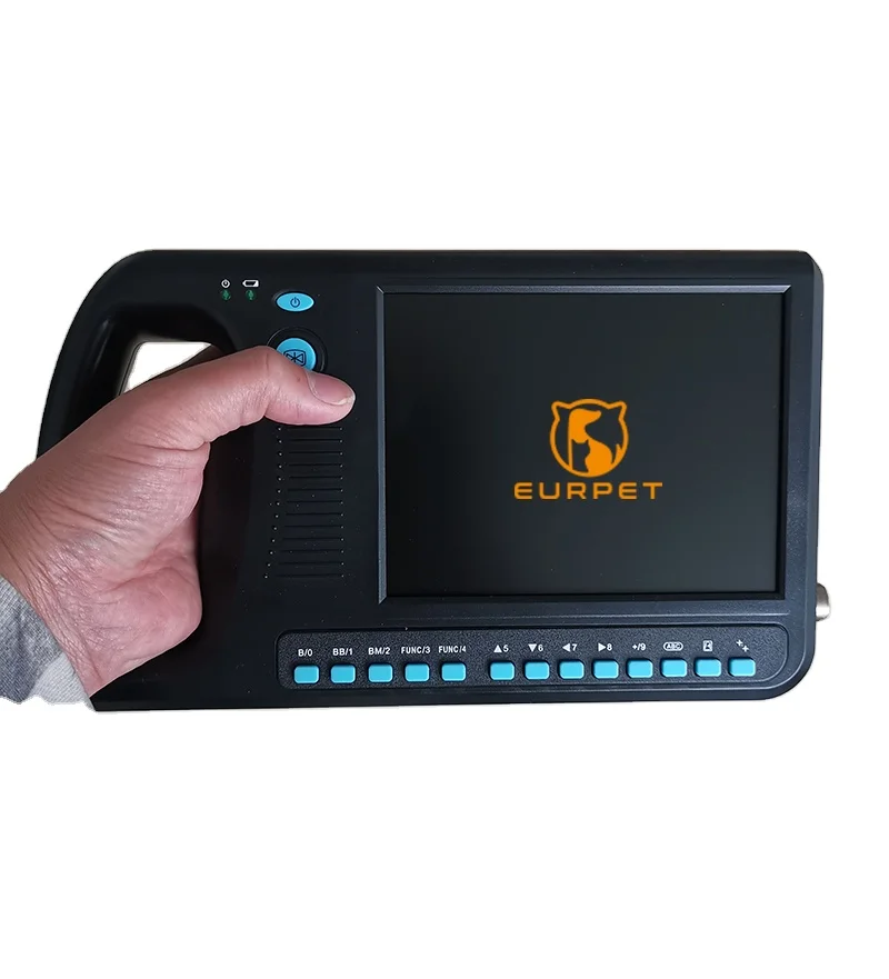 

EUR PET Handheld Portable Full Digital Black And White Vet Ultrasound Machine For Veterinary