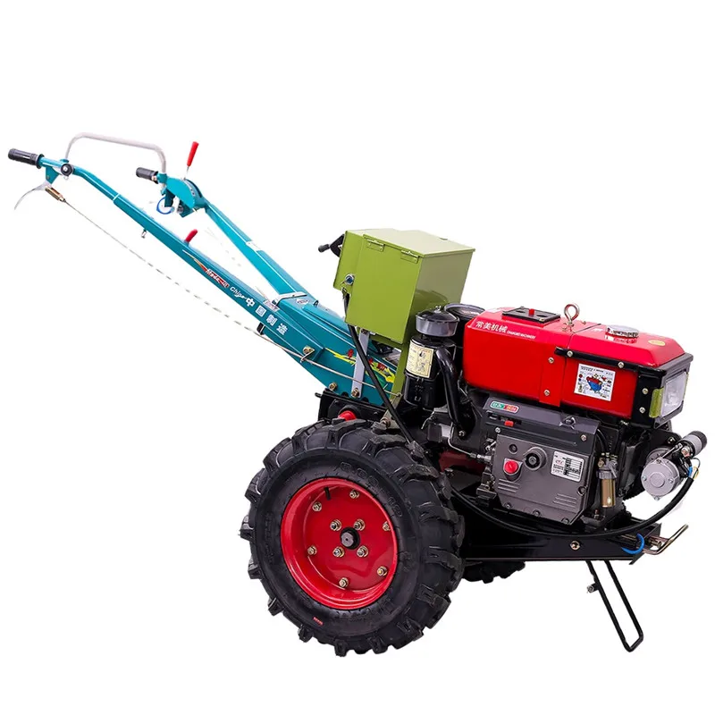 

SYNBON Mini Diesel Engine Hand Walking Agriculture Wheel Tractor