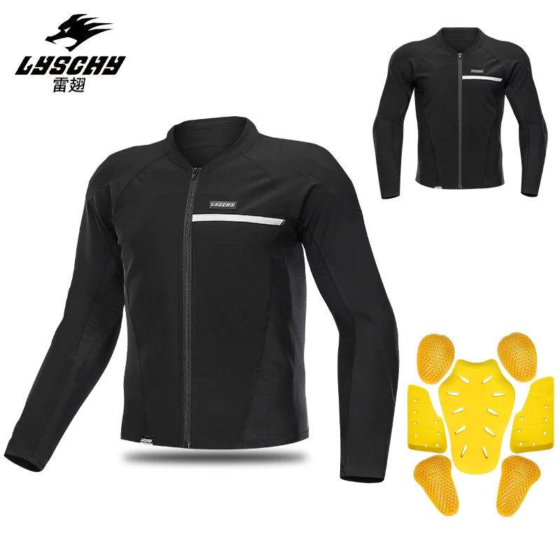 Enlarge Summer Lyschy LY-870 Motorcycle Jackets Men Full Body Armor Racing CE Protector Motocross Motorbike Clothing