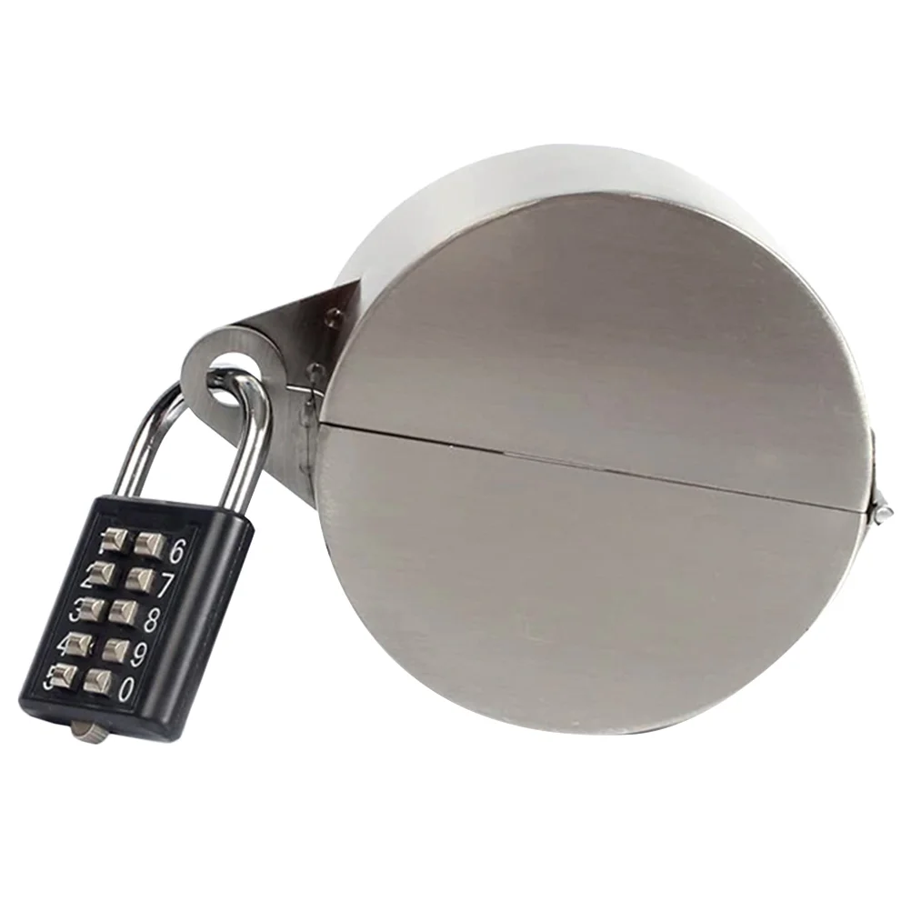 

1 Set Anti-theft Lock Lock System Practical Lock with Key Metal Lock Cover