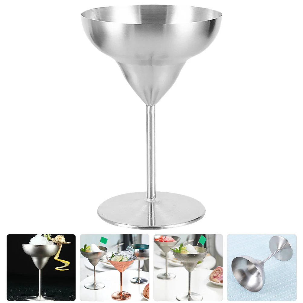 

Cups Cocktail Glasses Goblets Goblet Stainless Steel Metal Martini Cup Champagne Party Coupe Unbreakable Drinking Bar Drinks Red