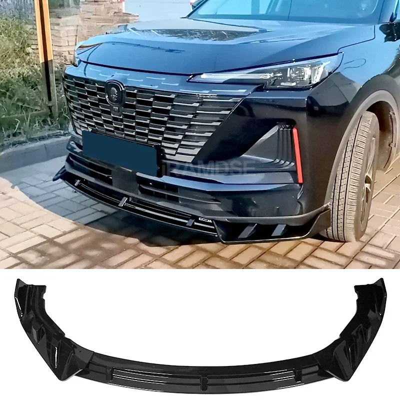 Новый! Сплиттер для CHANGAN CS55 Plus задний диффузор спойлер на передний бампер 2022 2023