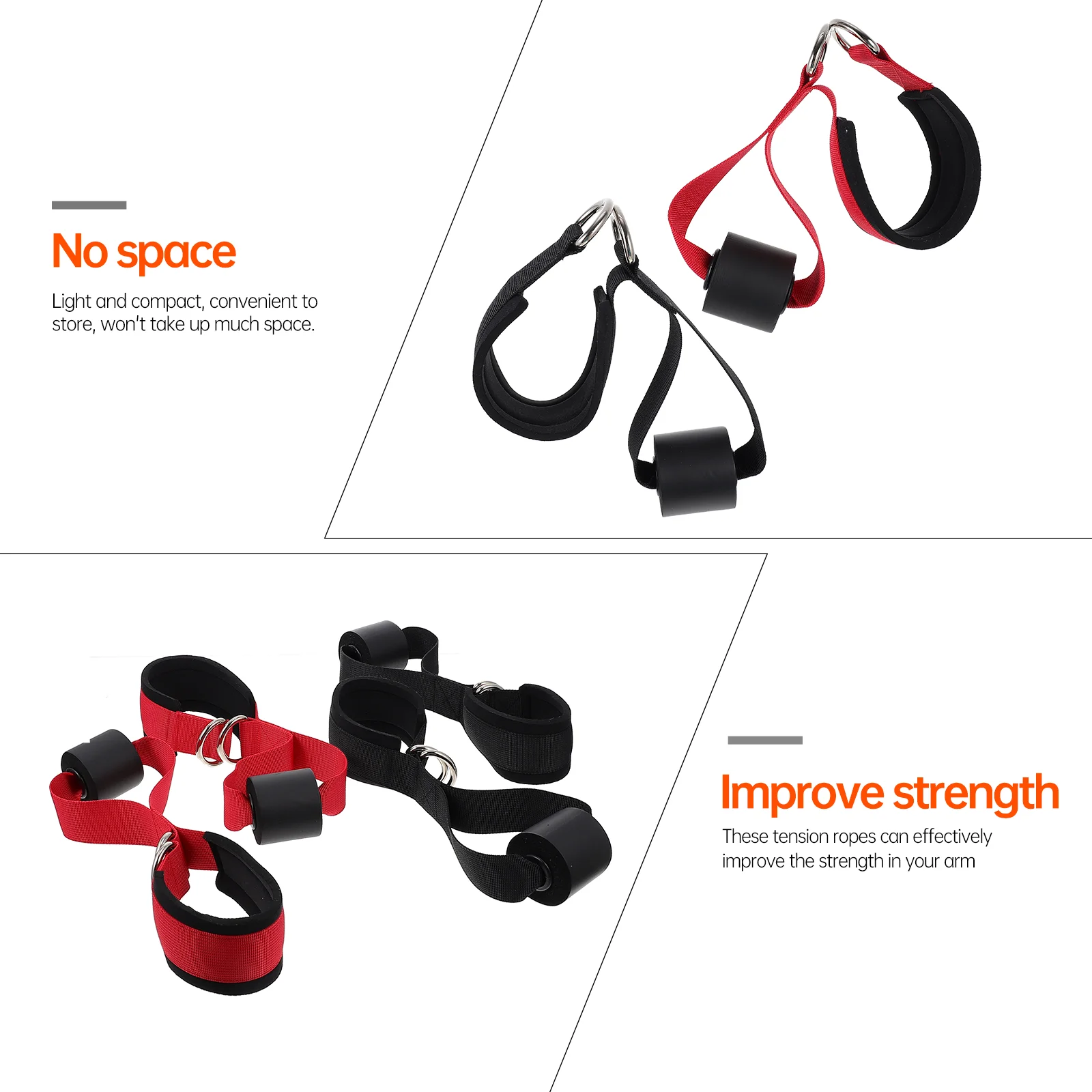 2 шт. дверная пряжка для фитнеса тянущая лодыжку веревка якорь эластичные ленты