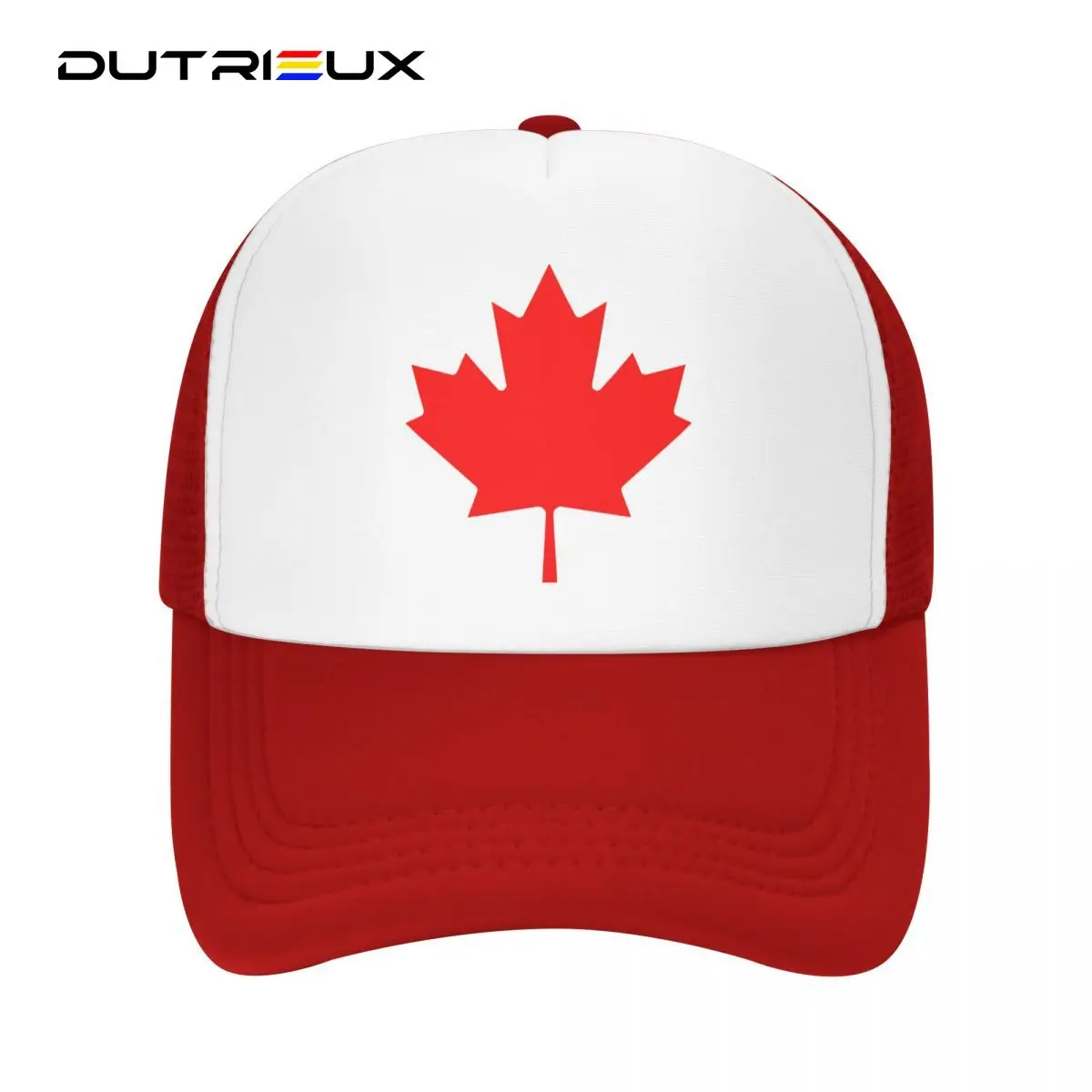 

DUTRIEUX Classic Canada Maple Leaf Canadian Flag Baseball Cap Women Men Adjustable Trucker Hat Outdoor Snapback Caps
