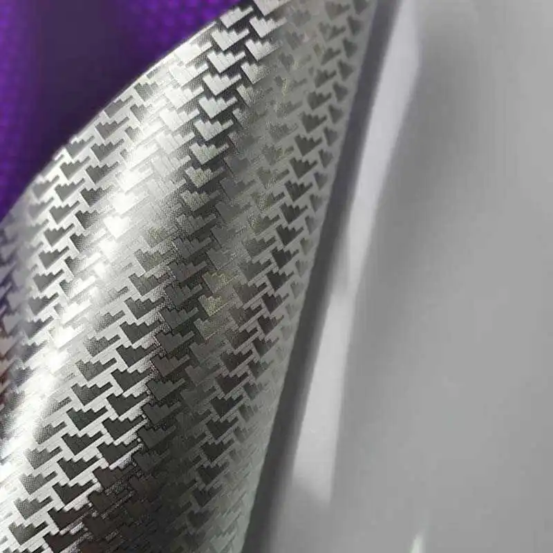 Фиолетовая пленка из углеродного волокна для автотюнинга