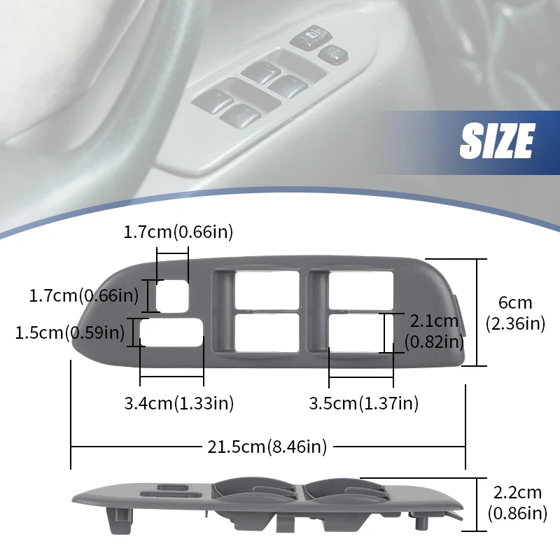 Переключатель блокировки окна передней левой двери для Toyota Rav4 2001 2002 2003 2004 2005