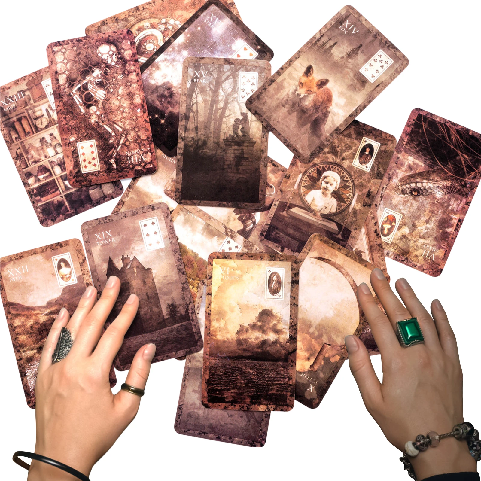 

The Legend Of The Wizard Laird Lenormand Oracle Cards Fortune Telling Tarot Deck Family Party Leisure Table Game Oracle Cards