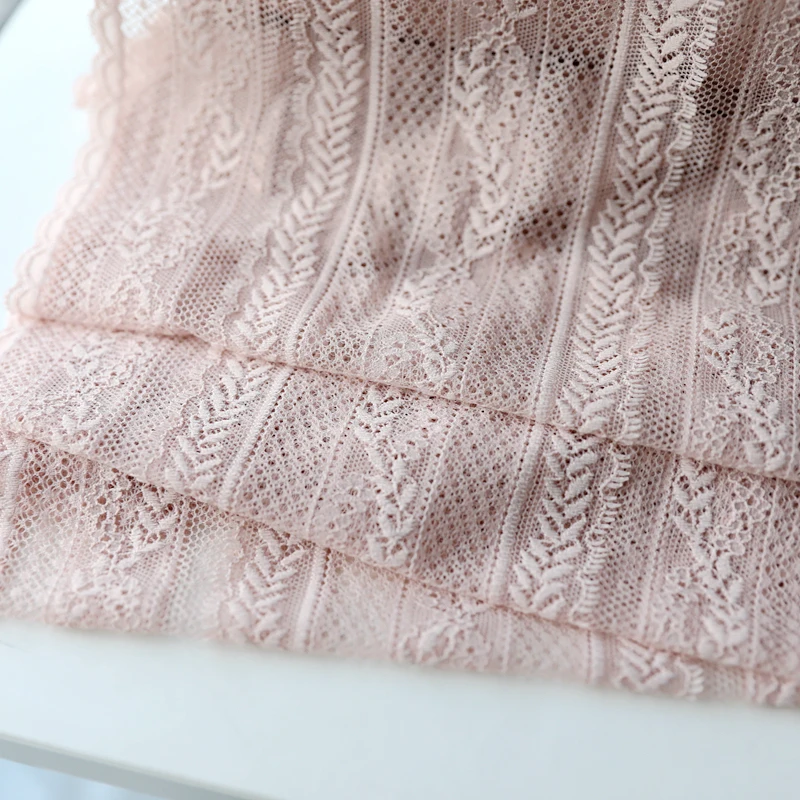 Широкое эластичное растягивающееся двустороннее кружевное нижнее белье сделай