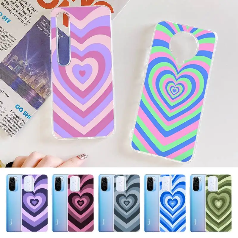 

Love Heart Phone Case for Samsung S21 A10 for Redmi Note 7 9 for Huawei P30Pro Honor 8X 10i cover