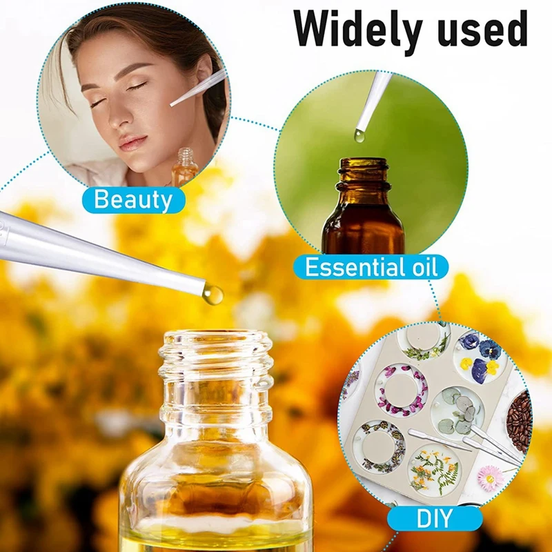 Пластиковые пипетки 3 мл 100 шт. одноразовые пипетки-капельницы 6 дюймов для