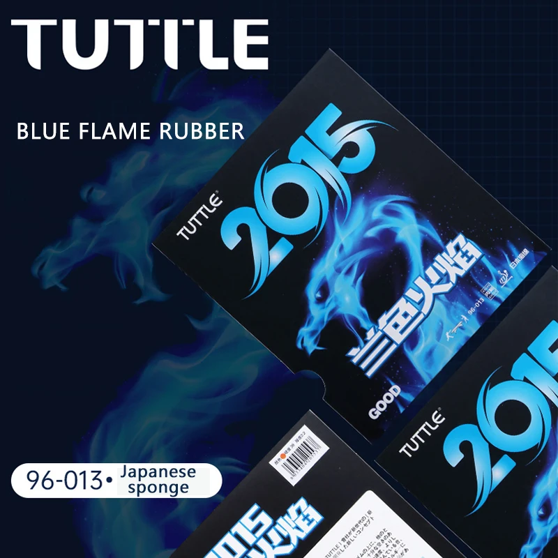 TUTTLE Blue Flame Накладка на ракетку для настольного тенниса Tacky Pimples-in пинг-понга с