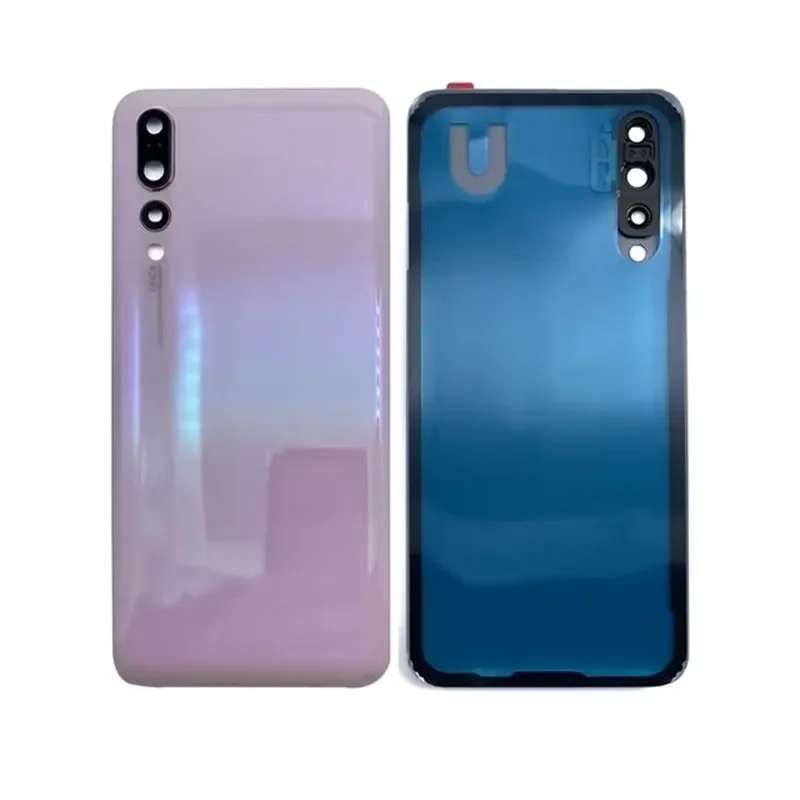 Для Huawei P20 Pro стеклянная крышка батарейного отсека задняя объектива камеры датчик