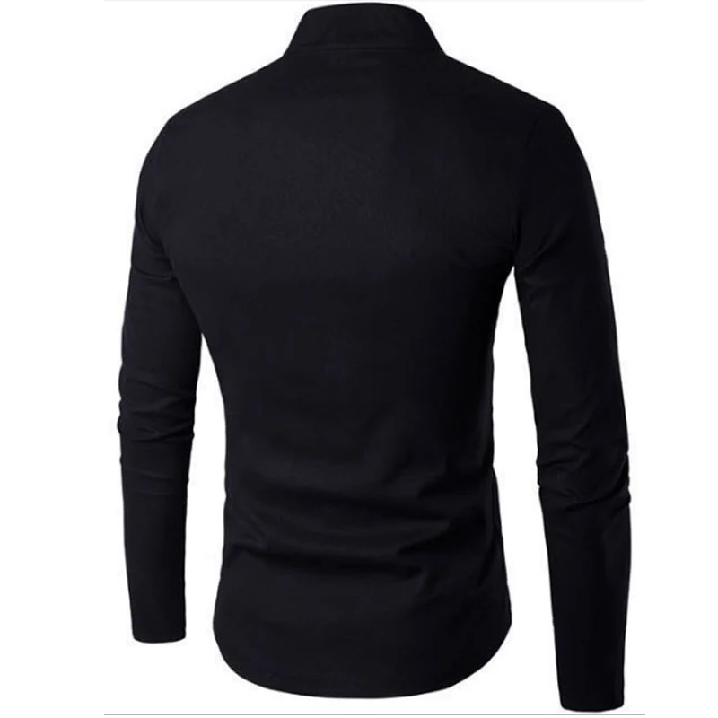 Hot 2022 Men Linen Cotton Shirts Male Chinese Tunic Suit Huai Tang Suit Collar Elastic Hemp Material Leisure Long-sleeve Shirt