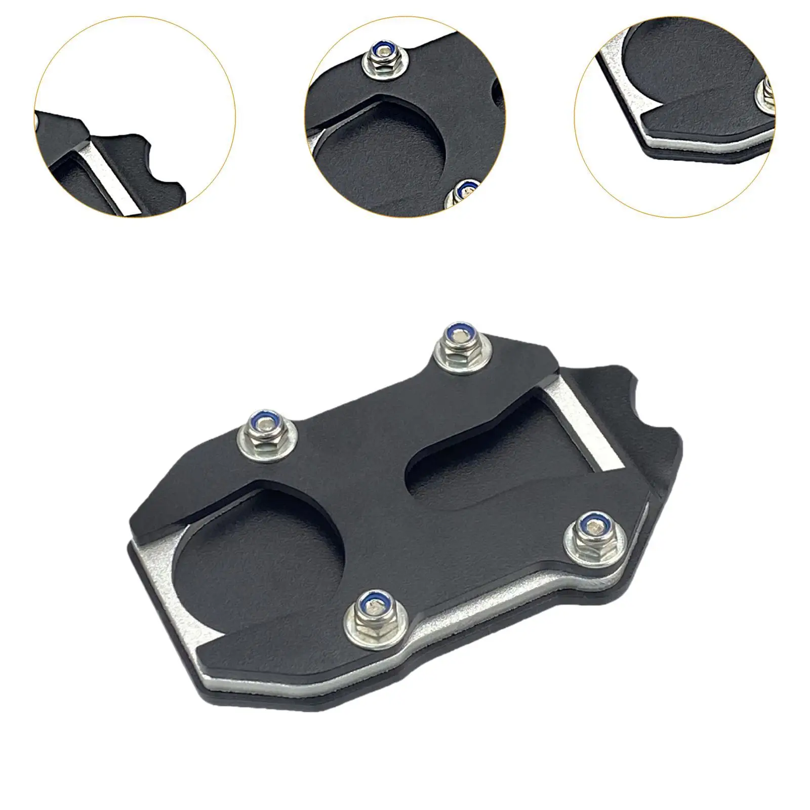 Motorcycle Kickstand Pad Reliable Modified Part Support Plate for Honda