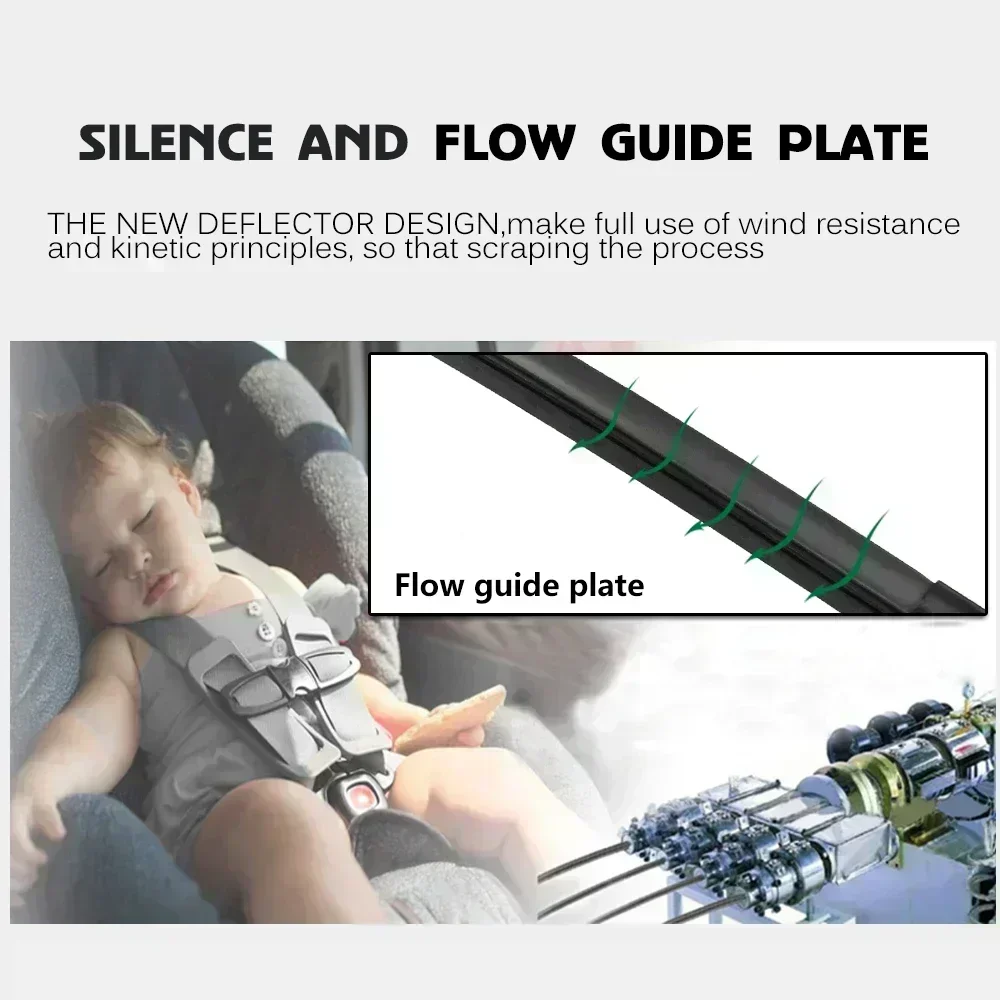 Щетки стеклоочистителя для Nissan Note 2013-2017 26 + 14 дюймов