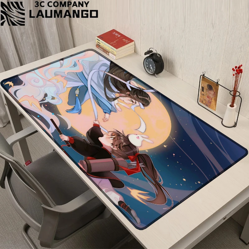 

Desk Mat Mouse Mo Dao Zu Shi Pad Xxl Gamer Cabinet Kawaii Mats Cute Pc Large Mousepad Gaming Wrist Rest Accessories Anime Mause