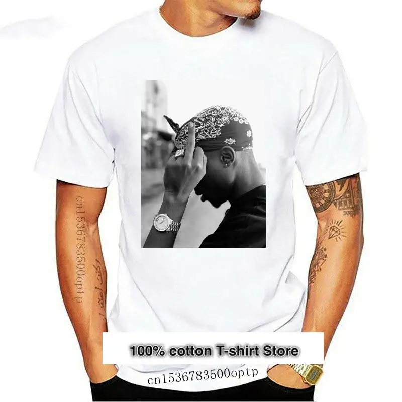 

New 2Pac T Shirt Tupac Shakur Rap Hip Hop Tee Adult Black Tee 2021