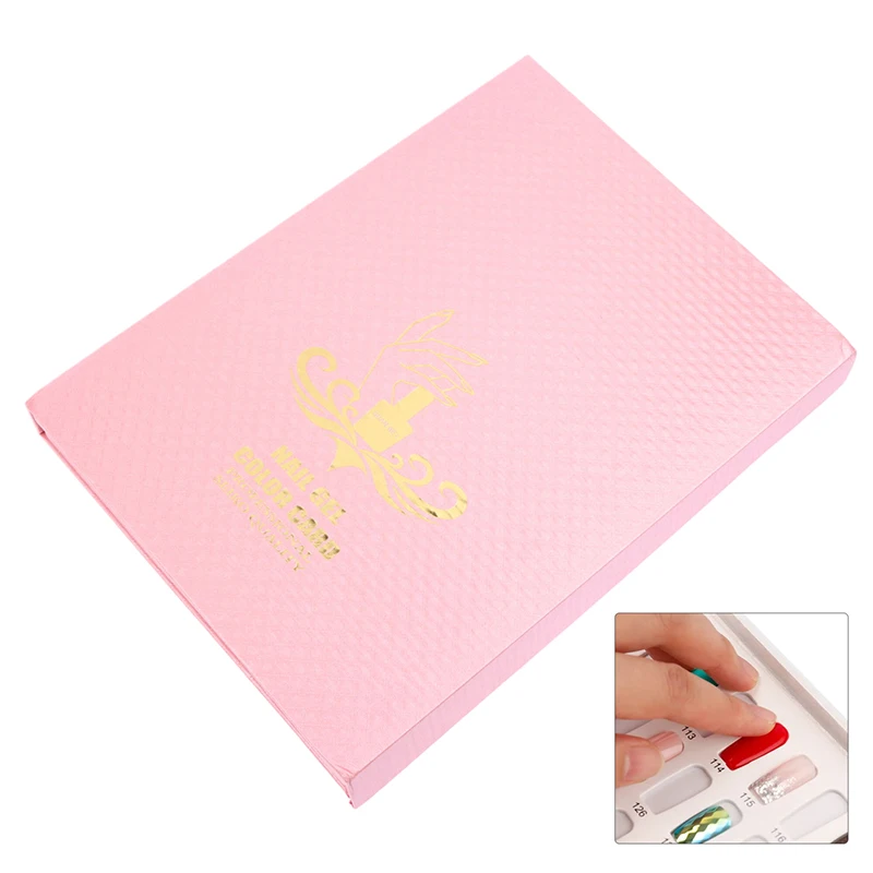 Книга для демонстрации ногтей на 216 цветов — комплексная витрина дизайна своими