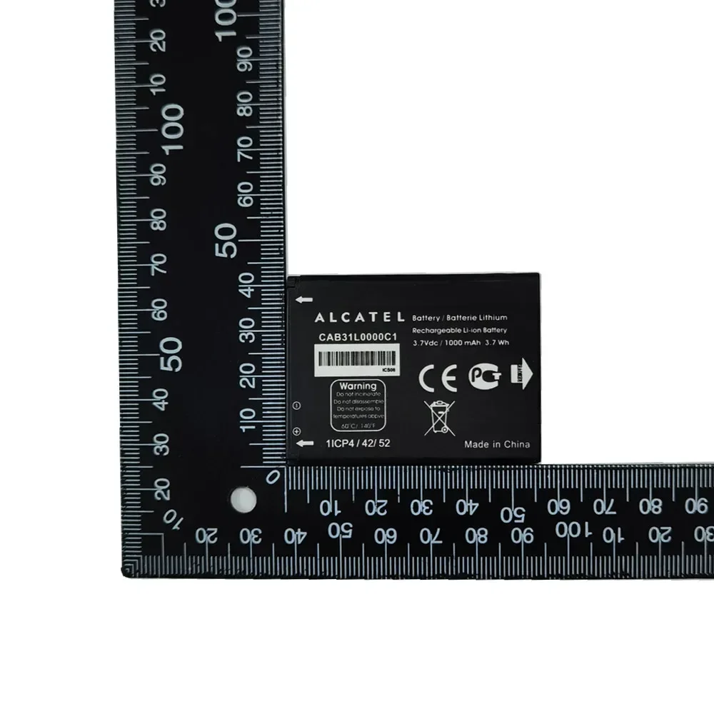 Оригинальные аккумуляторы для сотовых телефонов Alcatel i808 A383G VF555 OT-3040 TCL T66 A890 One Touch