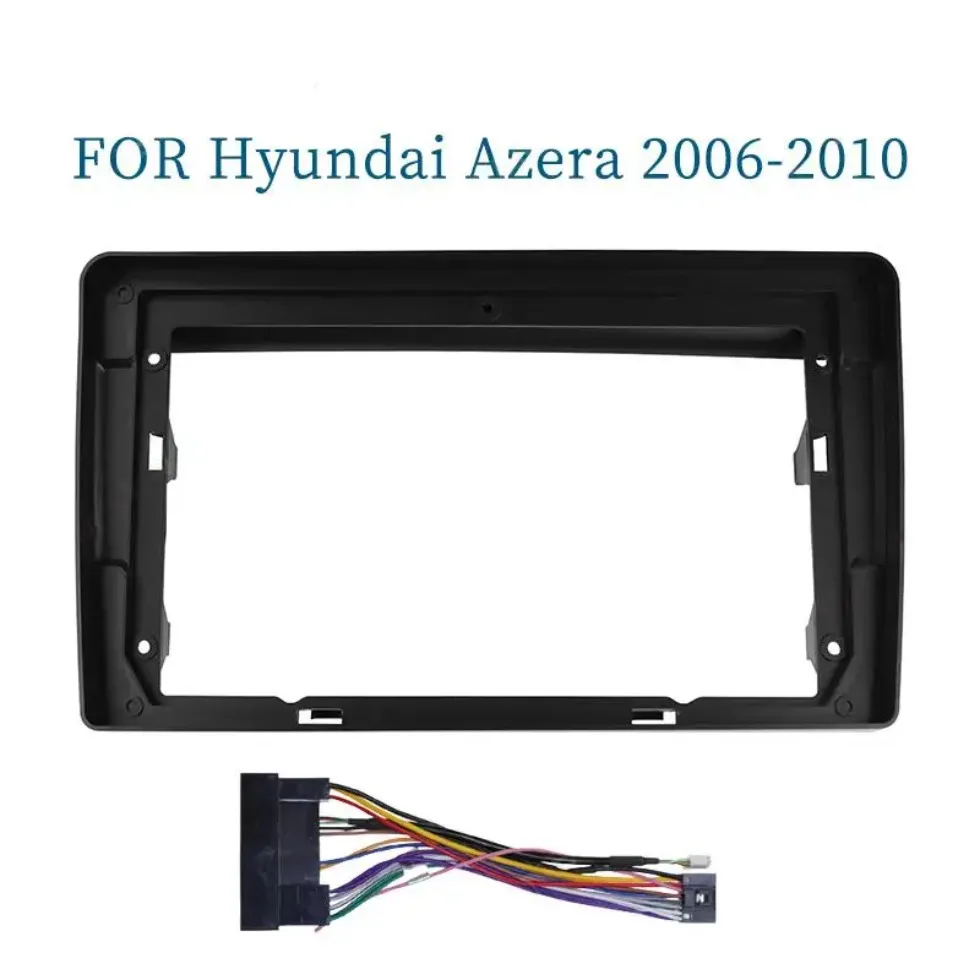 Автомобильная аудиопанель 2DIN рамка Fascia ДЛЯ Hyundai Azera 2006-2010 Granderu 9 дюймов большой