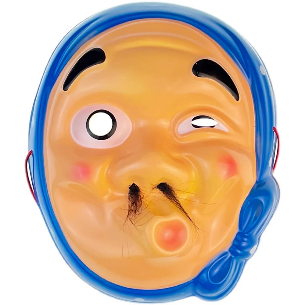

Japanese OCS fire man ugly man a rose crooked mouth fire man death notes film and television make strange Halloween mask
